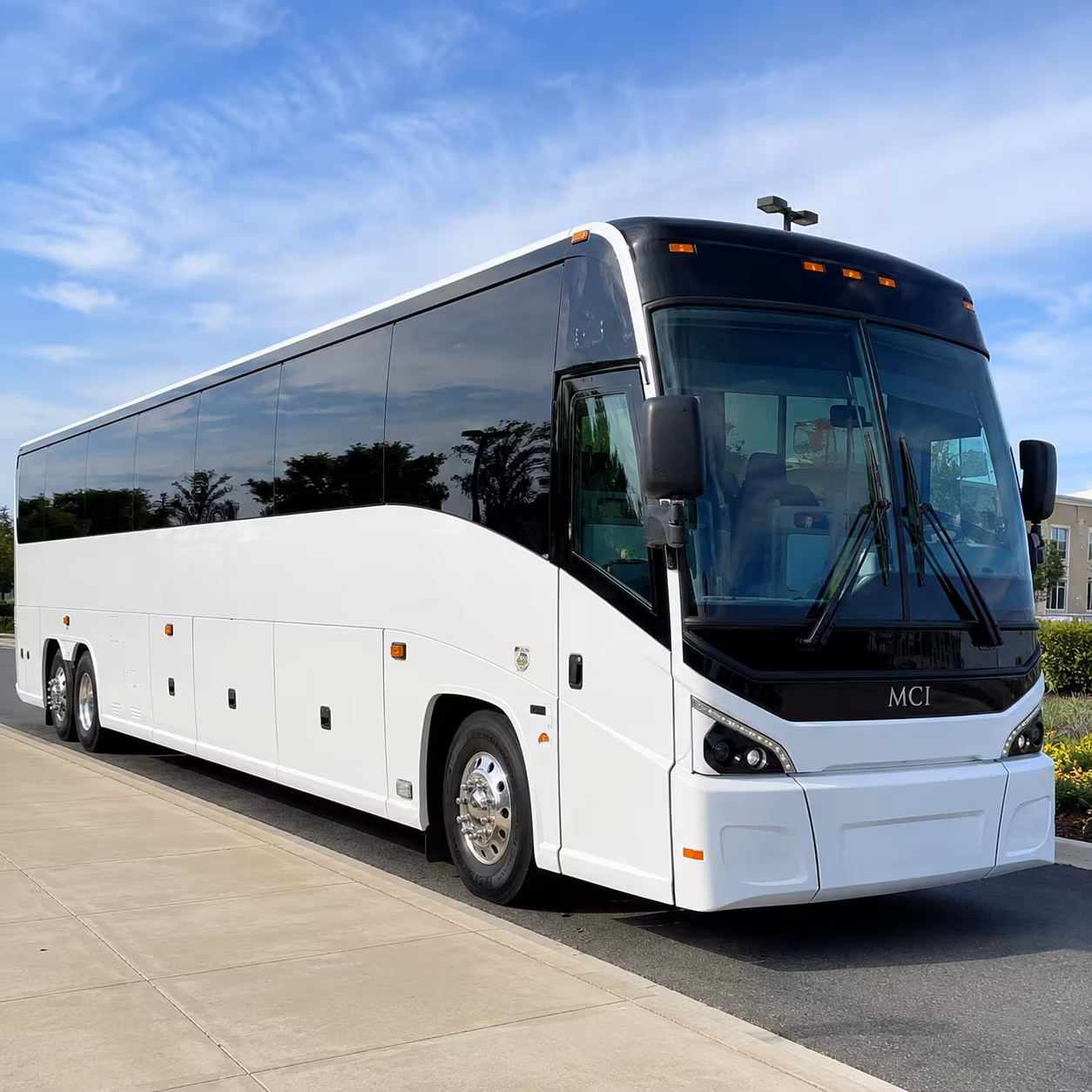 bus rentals for mountain view employers near moffett field and north bayshore