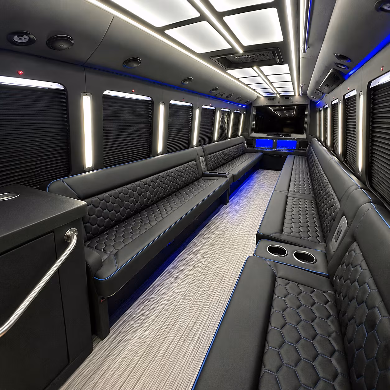 mountain view concert party bus rental