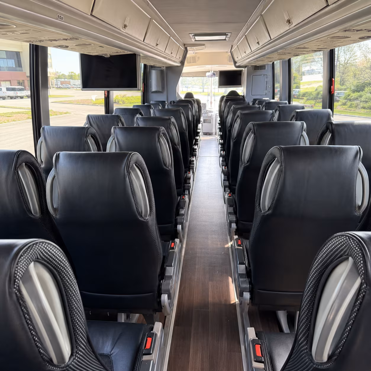 mountain view employee transportation onboard seating
