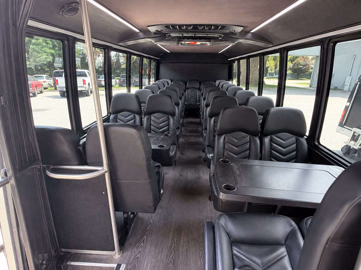 mountain view religious group transportation onboard seating