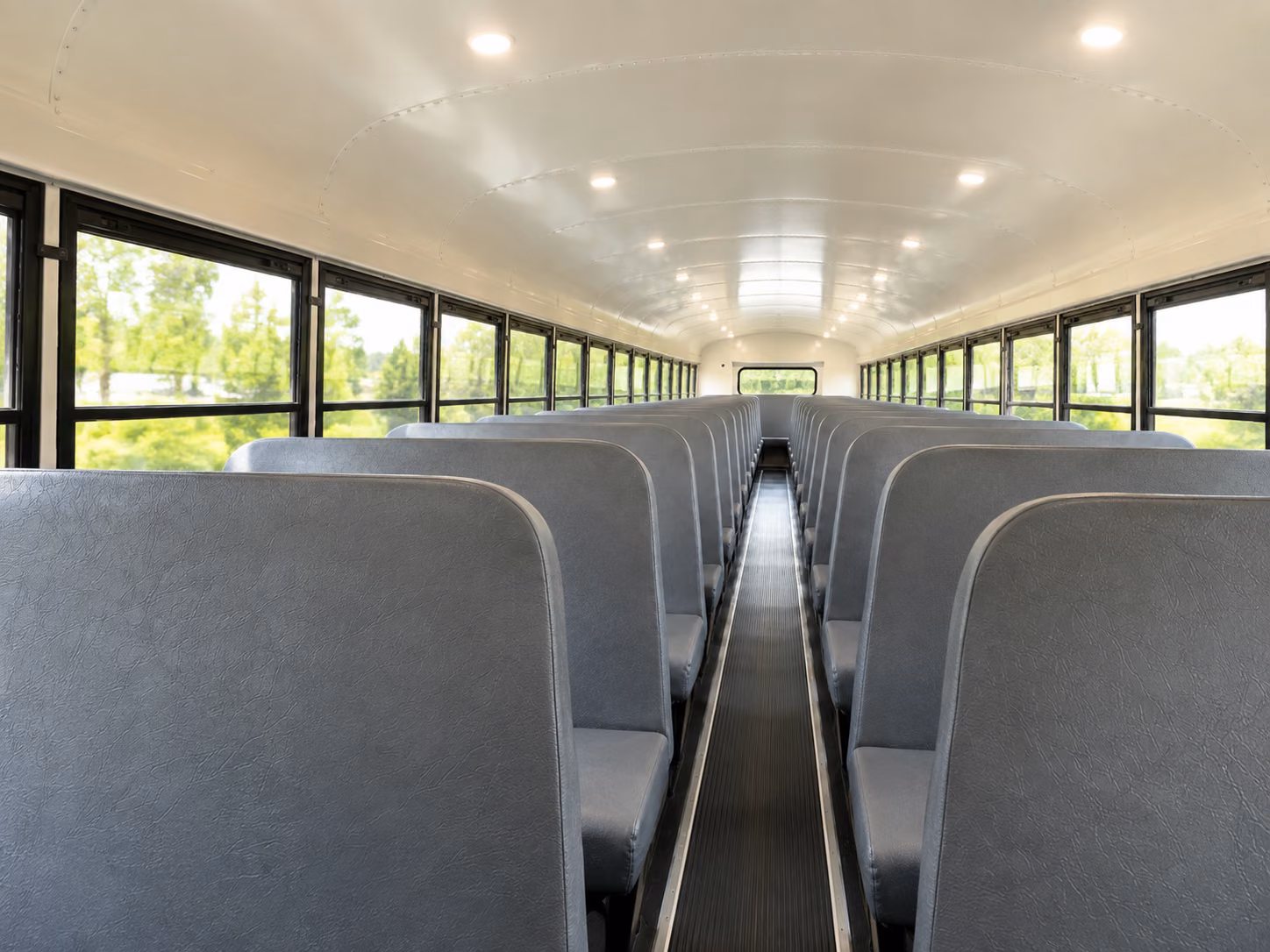mountain view school bus interior