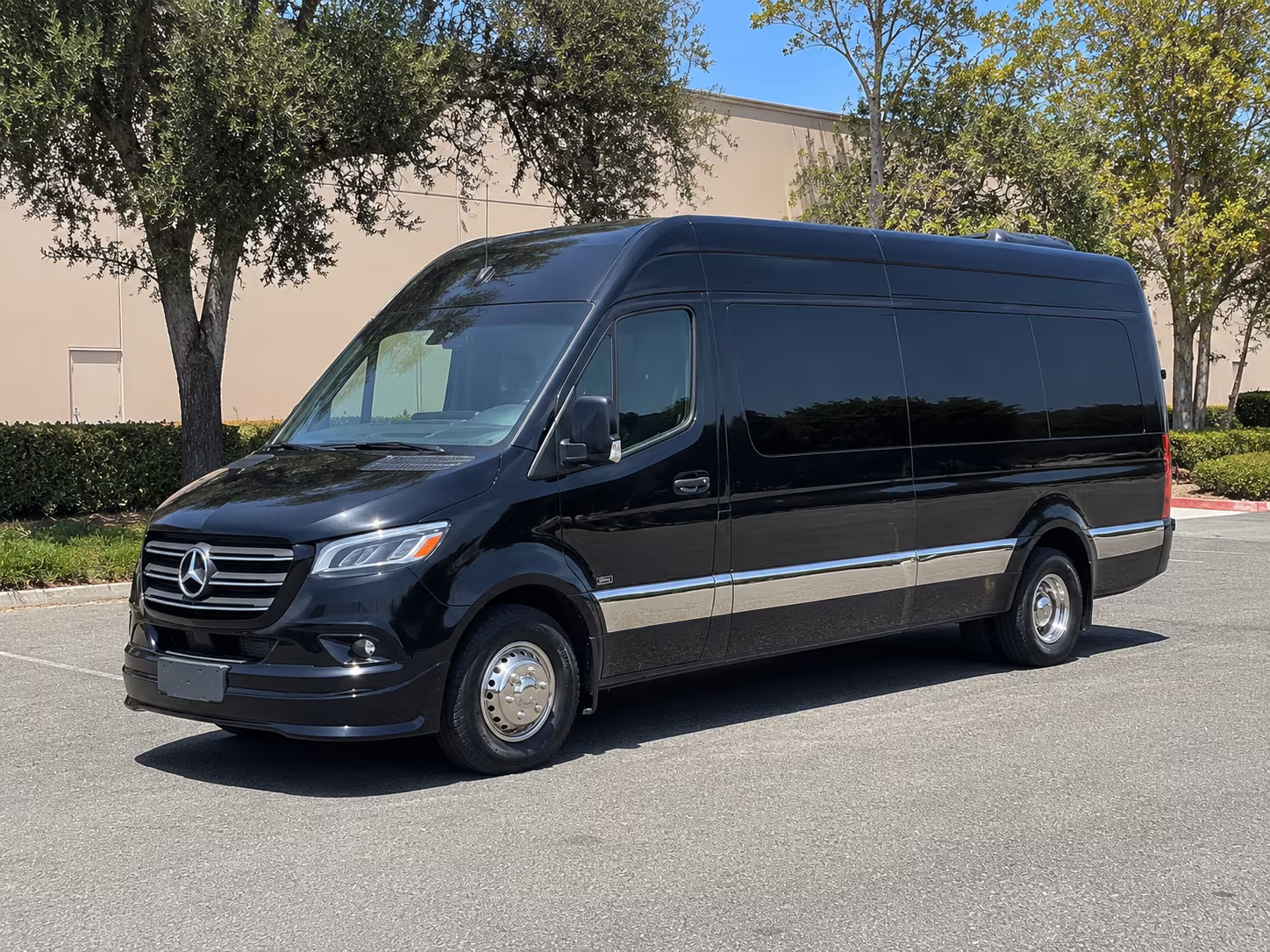 mountain view sprinter van with driver