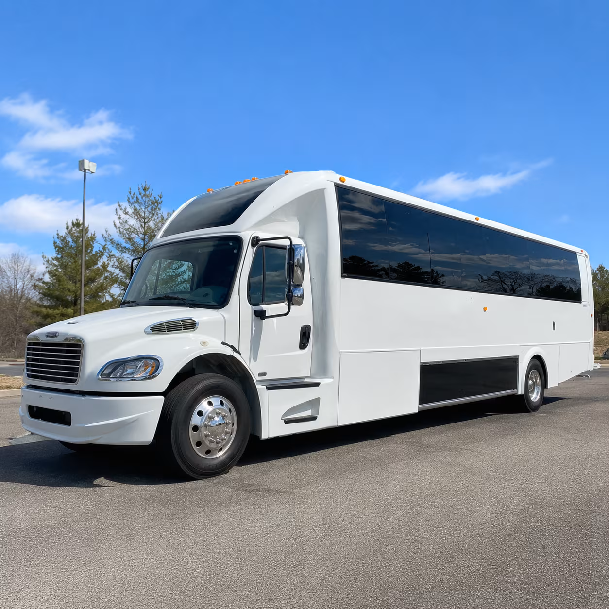 mountain view wedding party bus rental